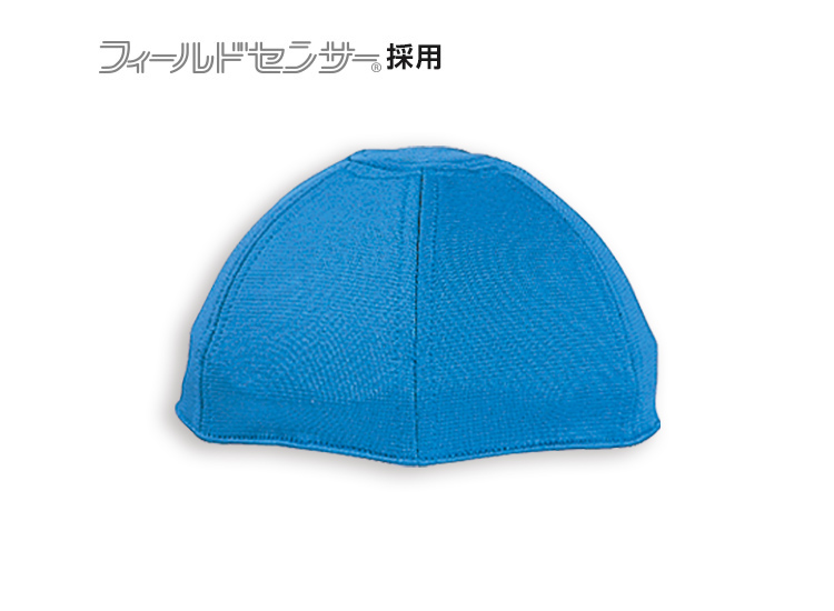 ヘルインナー （ハーフキャップ用・１枚入り ブルー）