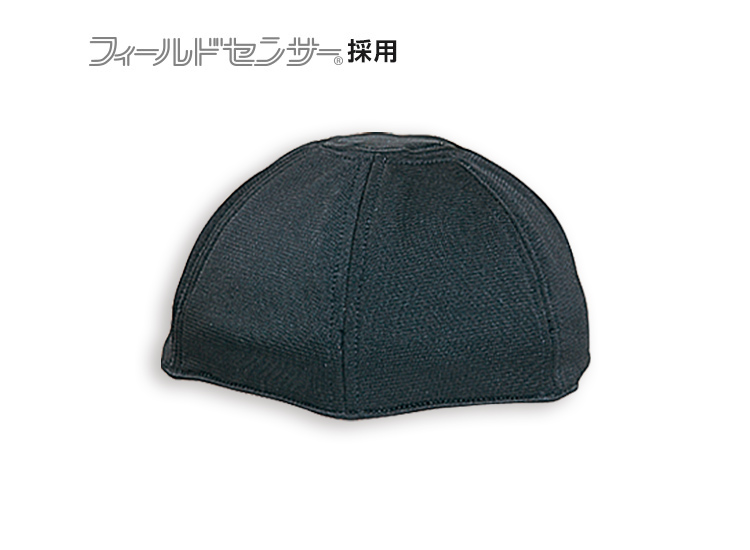 ヘルインナー （ハーフキャップ用・1枚入り ブラック）